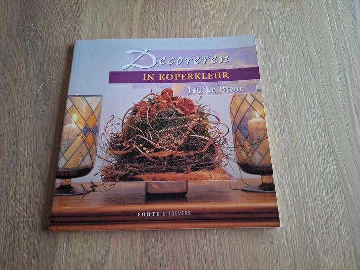 Decoreren in koperkleur, boek van Truike Bron, Boeken, Hobby en Vrije tijd, Zo goed als nieuw, Overige onderwerpen, Ophalen of Verzenden