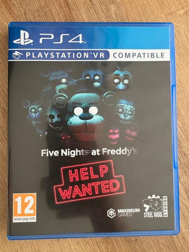 Five Nights at Freddy's: Help Wanted, Spelcomputers en Games, Games | Sony PlayStation 4, Zo goed als nieuw, Overige genres, 1 speler