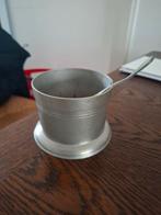 Antieke, tinnen suikerpotje / zoutpotje, Ophalen of Verzenden