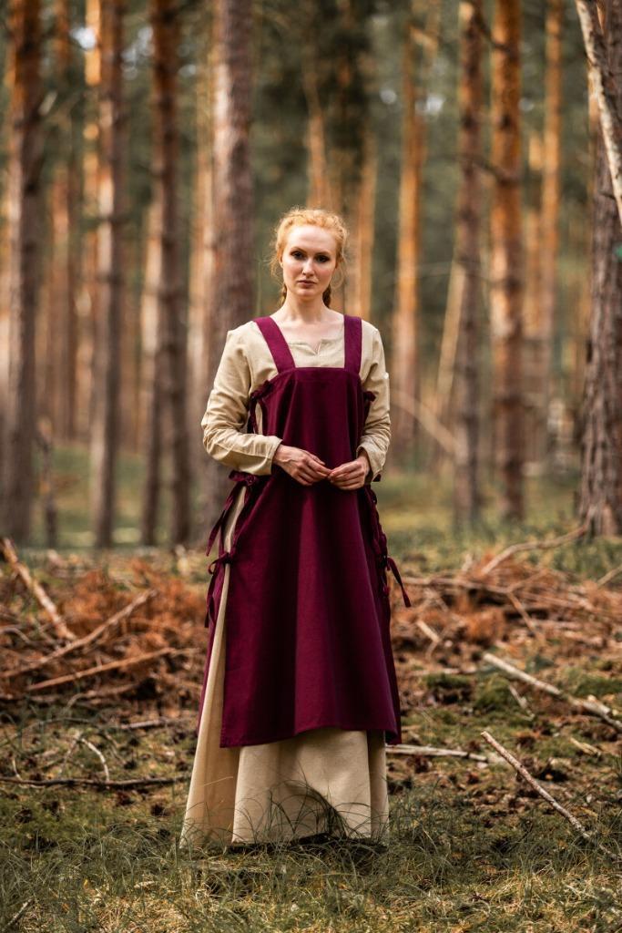 jurk,dress,kleid,middeleeuws,viking,wikinger,vikings, Hobby en Vrije tijd, Kostuums, Theaterbenodigdheden en LARP, Nieuw, Pak of Jurk