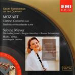 Mozart Sabine Meyer Clarinet Concertos CD, Ophalen of Verzenden, Classicisme, Gebruikt, Orkest of Ballet