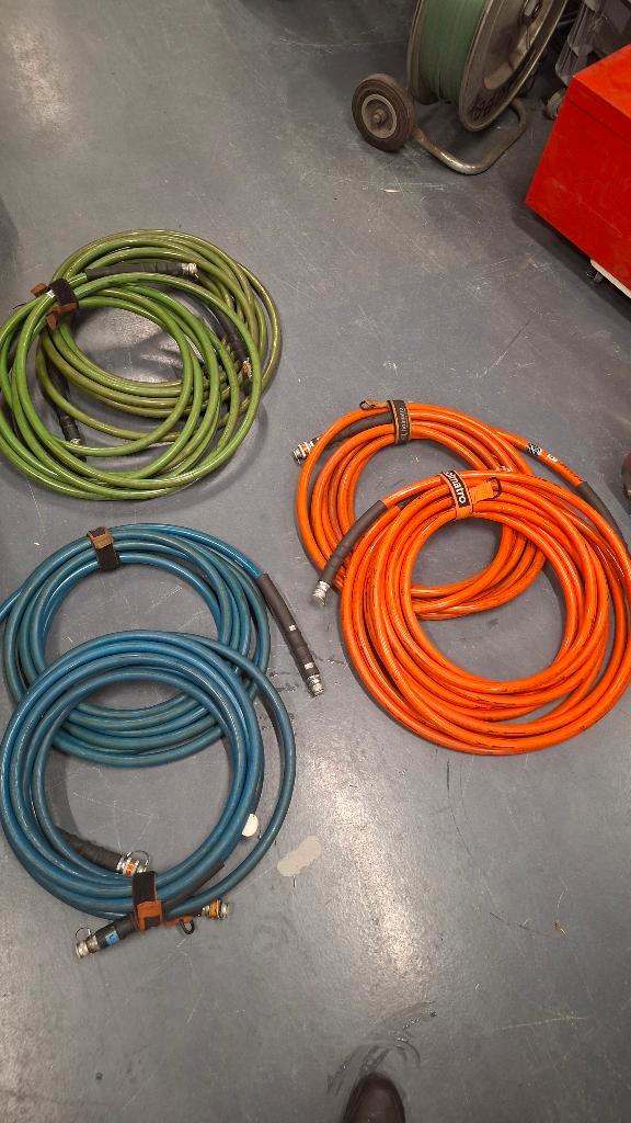 Holmatro hydraulische reddings gereedschap slangen 10 meter, Doe-het-zelf en Verbouw, Gereedschap | Machine-onderdelen en Toebehoren