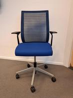 14 x gebruikte vergaderstoelen op wielen, Ophalen, Gebruikt, Zwart, Bureaustoel