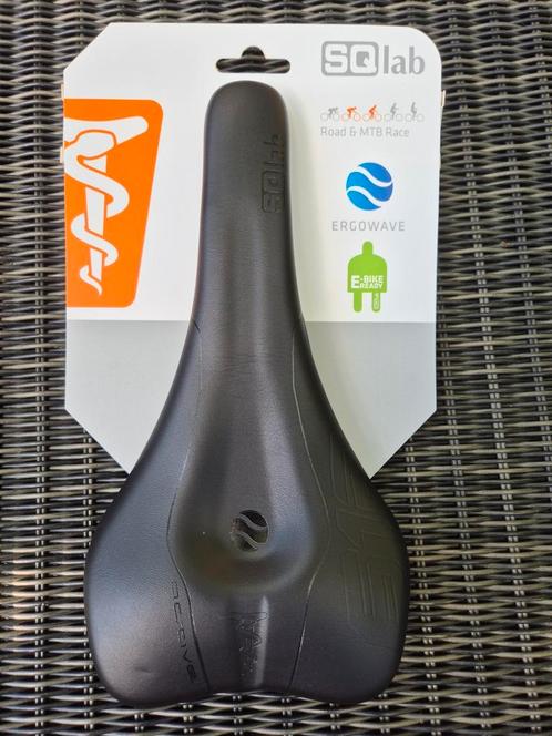 SQlab 612 Ergowave Active zadel, 12cm, Fietsen en Brommers, Fietsonderdelen, Zo goed als nieuw, Racefiets, Zadel, Ophalen of Verzenden