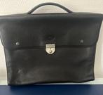 Longchamp vintage aktetas, Zwart, Aktetas of Boekentas, Ophalen of Verzenden, Zo goed als nieuw