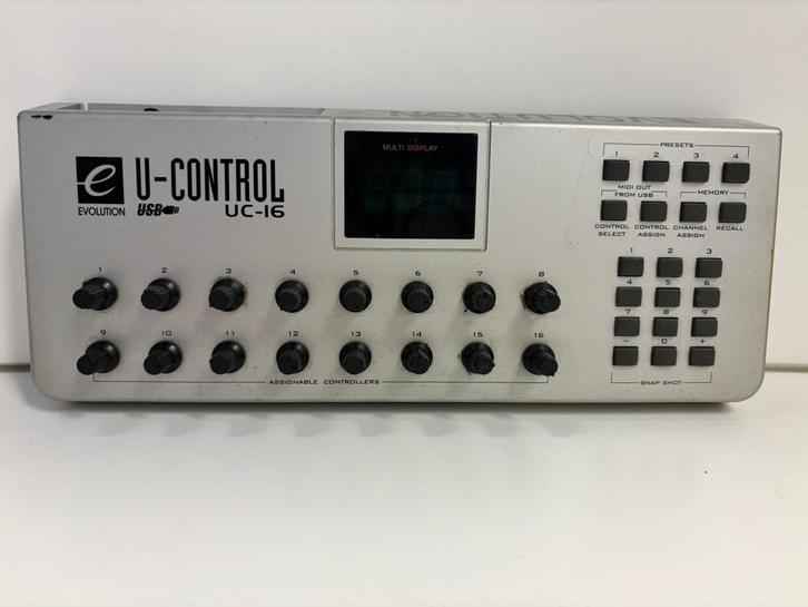 Evolution U-Control UC-16 – MIDI USB Controller –, Muziek en Instrumenten, Midi-apparatuur, Ophalen of Verzenden