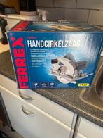 Ferrex hand cirkelzaag, Doe-het-zelf en Verbouw, Gereedschap | Slijpmachines, Ophalen of Verzenden, Zo goed als nieuw, Minder dan 700 watt