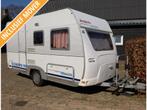 Dethleffs Camper 420 DB mover | voortent, Caravans en Kamperen, Bedrijf, Treinzit, Tot en met 4, Schokbreker