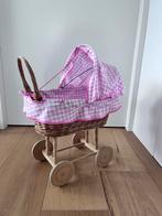 Poppenwagen van riet, Kinderen en Baby's, Speelgoed | Poppen, Ophalen, Zo goed als nieuw, Overige typen