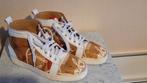 Aparte hoge sneakers maat 41, Beige, Ophalen of Verzenden, Gedragen, Sneakers of Gympen