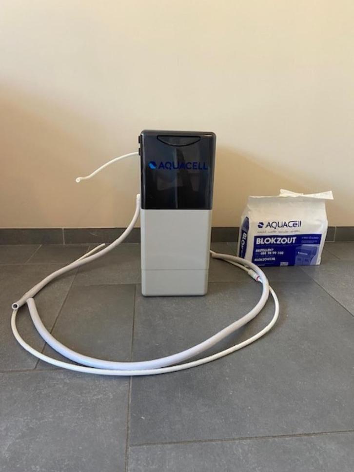 Aquacell Mechanische Waterontharder incl. 18 zoutblokken, Witgoed en Apparatuur, Waterontharders, Gebruikt, Waterontharder met zout