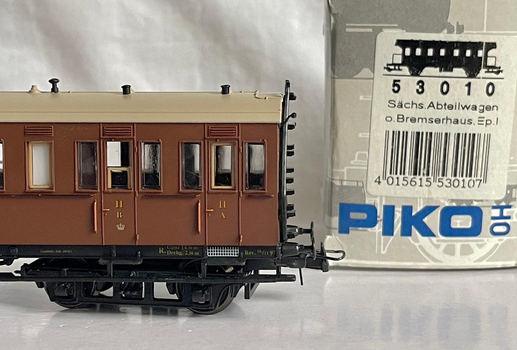 Piko 53010: Saksisch rijtuig, Gebruikt, Gelijkstroom, Wagon, Piko
