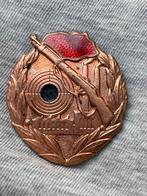 DDR Schießabzeichen der Kampfgruppen der Arbeiterklasse, Ophalen of Verzenden, Landmacht, Duitsland, Embleem of Badge