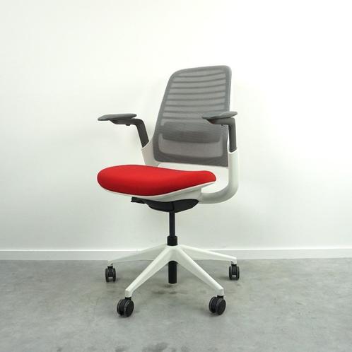 Steelcase Series 1 Ergonomische bureaustoel | Rood, Huis en Inrichting, Bureaustoelen, Gebruikt, Bureaustoel, Rood, Ergonomisch