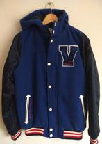 Vingino Baseball jack gewatteerd gevoerd en in nieuw staat, Blauw, Ophalen of Verzenden, Zo goed als nieuw, Vingino