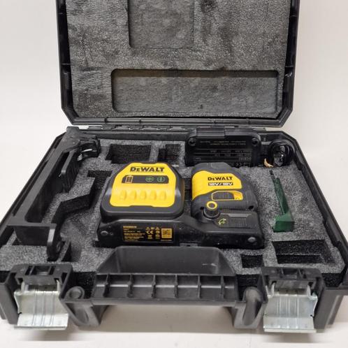 DeWalt DCE088G18 Kruislijn Laser Groen Set  | Nette staat, Doe-het-zelf en Verbouw, Meetapparatuur, Zo goed als nieuw