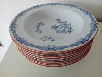 8 porseleinen diepe borden Rorstrand Ostindia nooit gebruikt beschikbaar voor biedingen