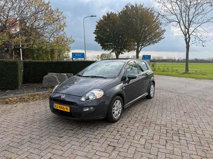 Fiat Punto 1.3 Multijet 59KW 5DR 2015 Grijs NIEUWE APK! NAP!, Auto's, Fiat, Bedrijf, Punto, ABS, Airbags, Airconditioning, Bochtverlichting