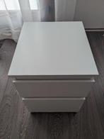 IKEA KULLEN ladekastje/nachtkastje wit 35x49 cm, Huis en Inrichting, Slaapkamer | Nachtkastjes, Ophalen, Gebruikt, Minder dan 45 cm