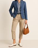 Massimo Dutti linnen blazer maat 38/40, Kleding | Dames, Maat 38/40 (M), Massimo Dutti, Blauw, Ophalen of Verzenden
