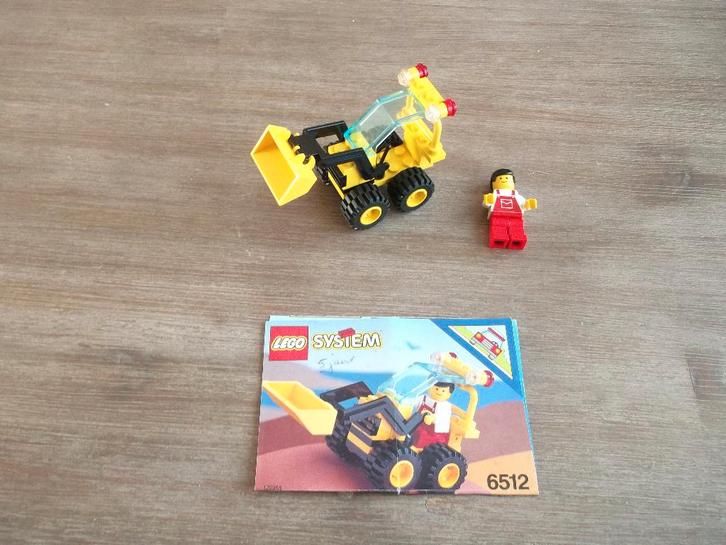 lego 6512 landscape loader (1992), Kinderen en Baby's, Speelgoed | Duplo en Lego, Gebruikt, Lego, Complete set, Ophalen of Verzenden