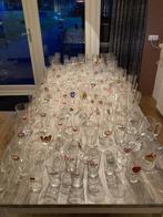 Bierglazen verzameling 150 stuks, Verzamelen, Overige merken, Glas of Glazen, Ophalen