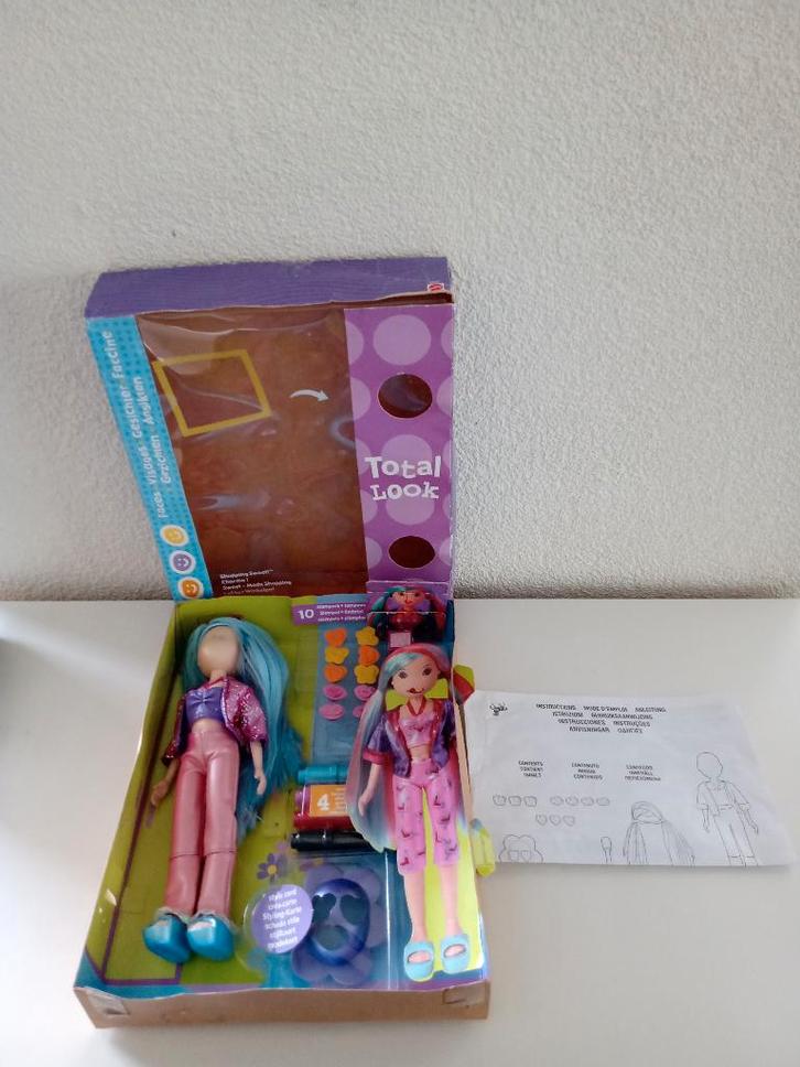 What's Her Face / 1000 Faces - Shopping Sweet! (MATTEL) 2002, Kinderen en Baby's, Speelgoed | Educatief en Creatief, Gebruikt