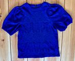 Only Top / Shirt - Kant Blauw - Maat Small (Maat 36) - Nieuw, Kleding | Dames, Blauw, Ophalen of Verzenden, Zo goed als nieuw