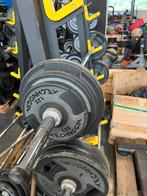 Technogym vaste halter stang 25 kg halterstang, Halter set, Ophalen of Verzenden, 25 kg, Halterset