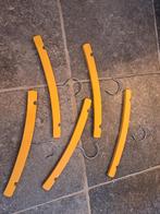 Kleerhangers Prénatal geel 35 stuks, Ophalen of Verzenden, Gebruikt, Hout, Kinderen