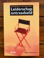 Manfred F.R. Kets de Vries - Leiderschap ontraadseld, Sociale wetenschap, Ophalen of Verzenden, Zo goed als nieuw, Manfred F.R. Kets de Vries