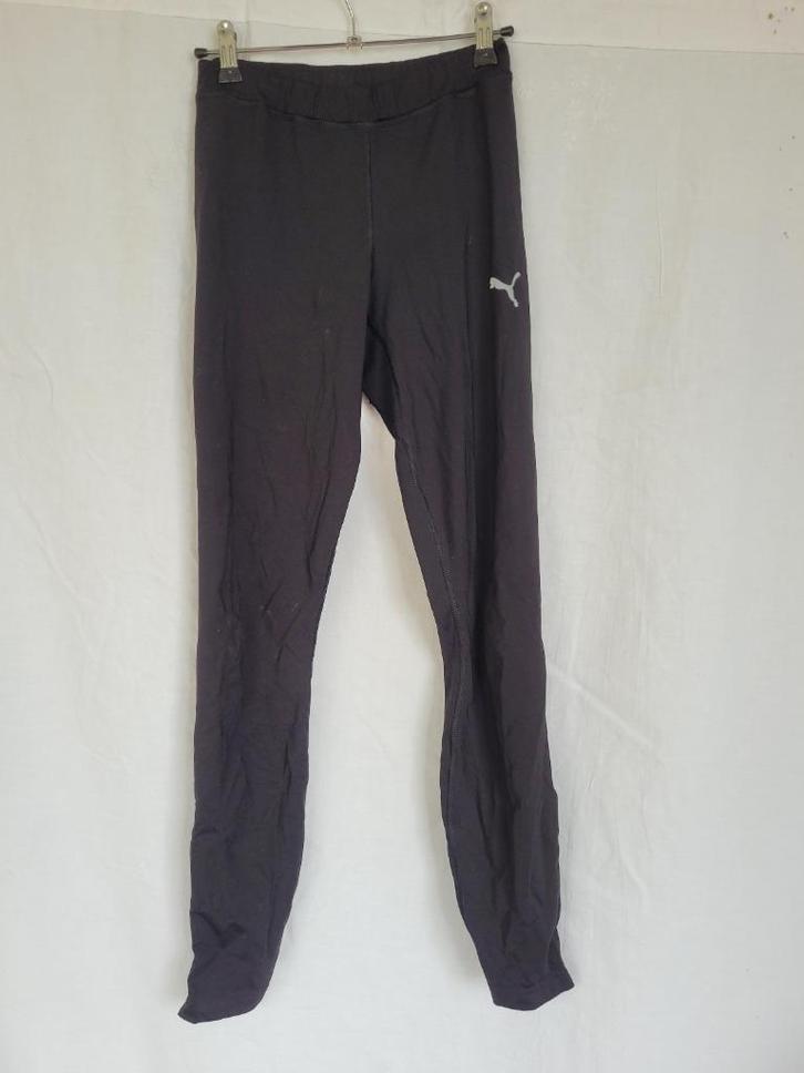 Zwarte sportbroek mt 44/46 merk Puma, Kleding | Heren, Sportkleding, Zo goed als nieuw, Algemeen, Maat 46 (S) of kleiner, Zwart