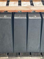 Betonpoer antraciet 15x15/18x18 x 50 cm taps, Ophalen, Nieuw, Overige typen