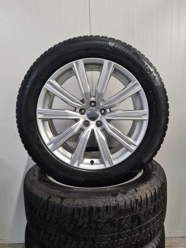 20' Audi Q8 SQ8 Velgen met winterbanden 8mm & 7.7mm, Auto-onderdelen, Banden en Velgen, Banden en Velgen, Winterbanden, 20 inch