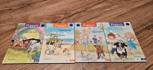 Set van vier boekjes van Puppy's. Samen €4,00!, Boeken, Kinderboeken | Jeugd | onder 10 jaar, Zo goed als nieuw, Ophalen of Verzenden