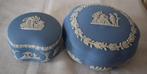 2 x Wedgwood Jasperware dekseldoosje, Ophalen of Verzenden