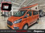 Ford Nugget 2.0 TDCI 130PK AUT WESTFALIA, Caravans en Kamperen, Campers, Automaat, Buscamper of Camperbus, Douche, Bedrijf