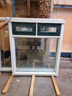 kozijn gebruikt meranti (2), Doe-het-zelf en Verbouw, Gebruikt, Raamkozijn, 150 tot 225 cm, Inclusief glas