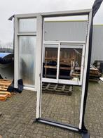 Deurkozijn HH met zijraam, Deurkozijn, Zo goed als nieuw, Inclusief glas, 225 cm of meer