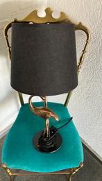 Goiuden vogellamp, Huis en Inrichting, Lampen | Tafellampen, Ophalen of Verzenden, Gebruikt, Minder dan 50 cm