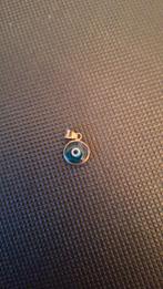 Gouden Boze Oog Hanger met Steen, Nieuw, Ophalen of Verzenden, Goud, Goud