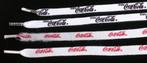 2 paar Coca Cola veters in rood en in zwart Coca-Cola, Verzenden, Nieuw, Zwart