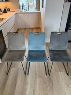 Velvet stoelen in 3 kleuren, Ophalen, Gebruikt, Overige kleuren, Vijf, Zes of meer stoelen