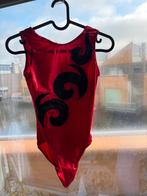 GK Turnpakje AM Rood met zwart, Sport en Fitness, Turnen, Verzenden, Zo goed als nieuw, Turnpak(je)