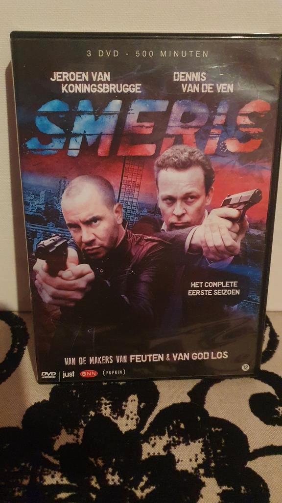 Smeris Seizoen 1 - DVD Boxset - 3 disk 500 minuten, Cd's en Dvd's, Dvd's | Tv en Series, Zo goed als nieuw, Actie en Avontuur
