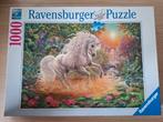 Ravensburger Puzzel 1000 Stuks - Eenhoorn, Ophalen, 500 t/m 1500 stukjes, Zo goed als nieuw, Legpuzzel