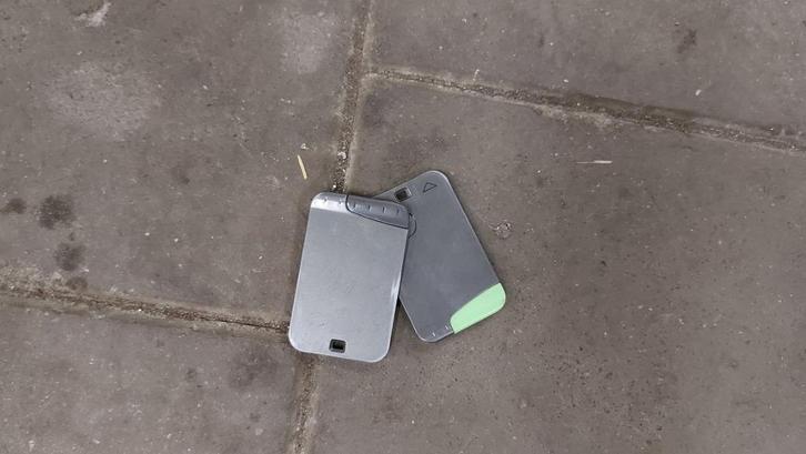 Kaart sleutel houder Laguna 2002, Auto diversen, Overige Auto diversen, Ophalen of Verzenden