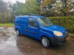 Fiat doblo maxi 2007, Auto's, Bestelauto's, Voorwielaandrijving, Stof, Blauw, Dakrails