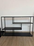 Sidetable zwart, Ophalen, 100 tot 150 cm, Zo goed als nieuw, Metaal