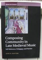 Composing Community in Late Medieval Music, Ophalen of Verzenden, Zo goed als nieuw